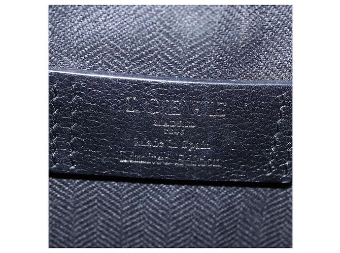 Borsa a Spalla LOEWE in Pelle Verde Auth 153985 - vista 18