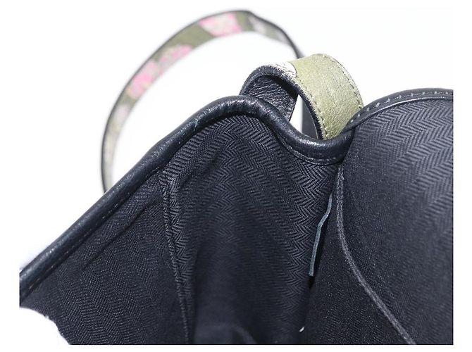 Borsa a Spalla LOEWE in Pelle Verde Auth 153985 - vista 20