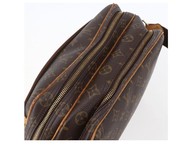 LOUIS VUITTON Borsa a Spalla Monogram Reporter PM M45254 LV Auth BA7878 Monogramma - vista 6