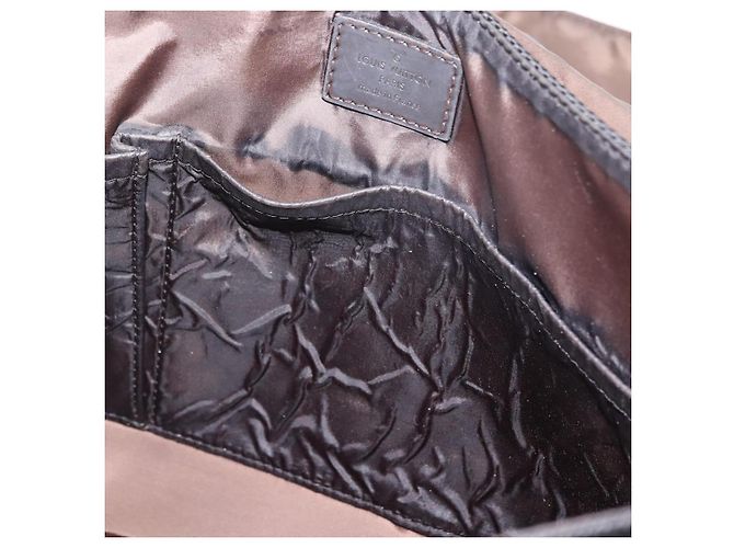 LOUIS VUITTON Borsa a Spalla Petite Message Damier Geant Nera M93618 Auth 152117 Nero - vista 11
