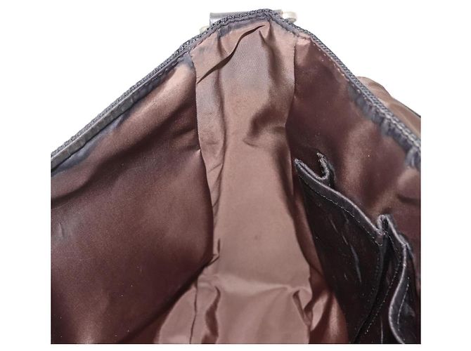 LOUIS VUITTON Borsa a Spalla Petite Message Damier Geant Nera M93618 Auth 152117 Nero - vista 22