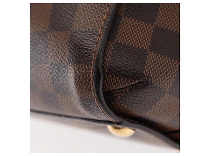 LOUIS VUITTON Borsa a Mano Damier Ebene Greenwich 2way N41337 LV Auth ka034 - vista 10