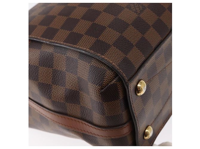 LOUIS VUITTON Borsa a Mano Damier Ebene Greenwich 2way N41337 LV Auth ka034 - vista 18