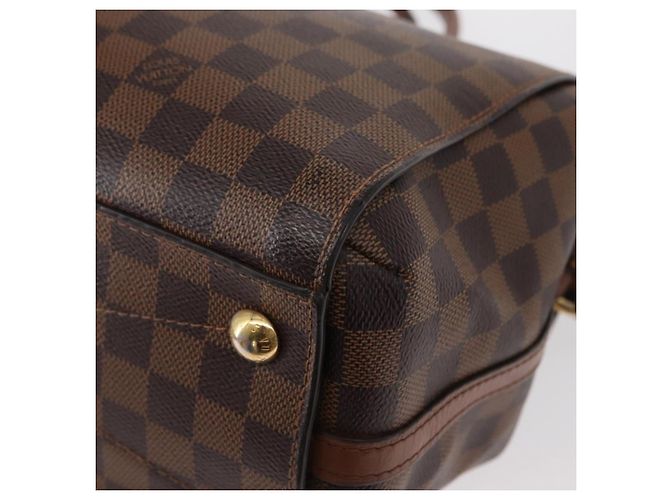 LOUIS VUITTON Borsa a Mano Damier Ebene Greenwich 2way N41337 LV Auth ka034 - vista 19