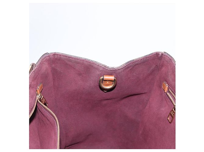 LOUIS VUITTON Borsa a Mano Damier Ebene Greenwich 2way N41337 LV Auth ka034 - vista 25