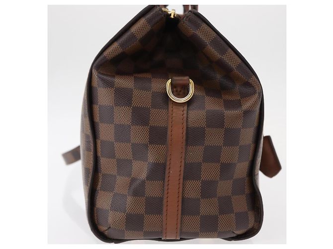 LOUIS VUITTON Borsa a Mano Damier Ebene Greenwich 2way N41337 LV Auth ka034 - vista 4