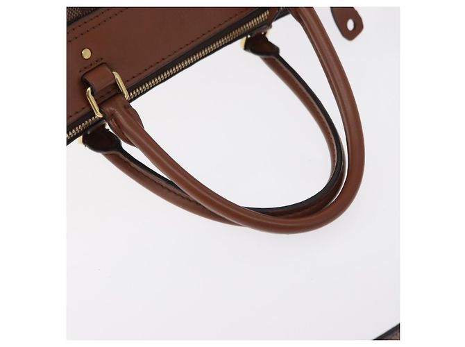 LOUIS VUITTON Borsa a Mano Damier Ebene Greenwich 2way N41337 LV Auth ka034 - vista 7