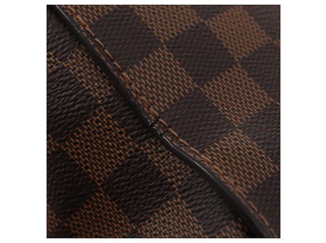 LOUIS VUITTON Borsa a Mano Damier Ebene Greenwich 2way N41337 LV Auth ka034 - vista 9