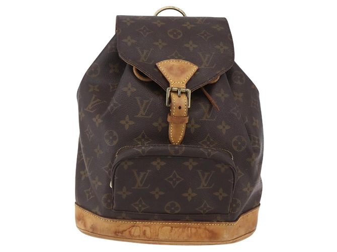 LOUIS VUITTON Zaino Monogram Montsouris MM M51136 LV Auth ka154 Monogramma - vista 13