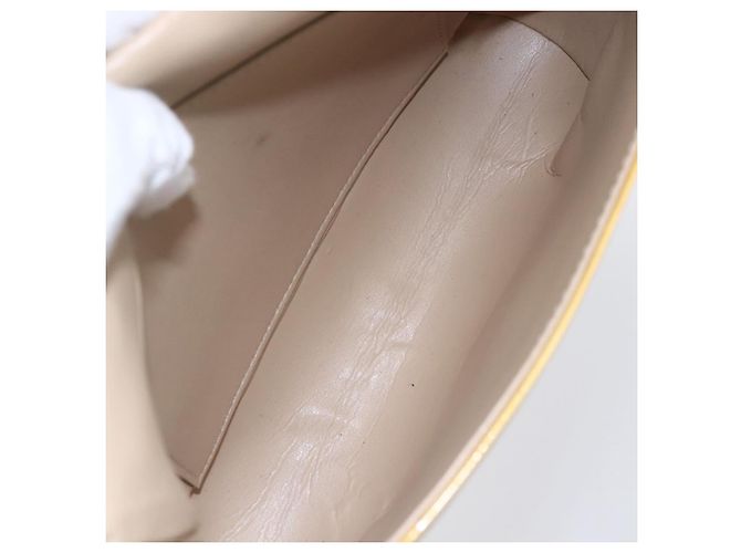 LOUIS VUITTON Borsa Thompson Street Monogram Vernis Beige M91301 LV Auth gh1343 - vista 11