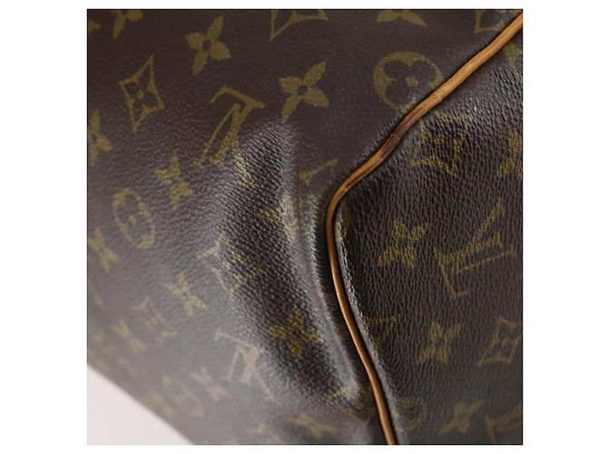 LOUIS VUITTON Borsa Boston Monogram Keepall 55 M41424 LV Auth 151137 Monogramma - vista 16