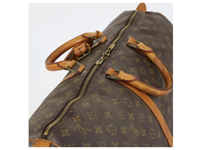 LOUIS VUITTON Borsa Boston Monogram Keepall 55 M41424 LV Auth 151137 Monogramma - vista 6