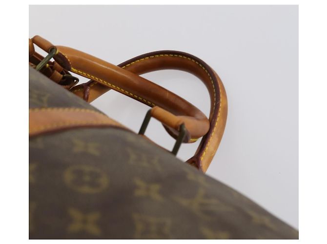 LOUIS VUITTON Borsa Boston Monogram Keepall 55 M41424 LV Auth 151137 Monogramma - vista 8