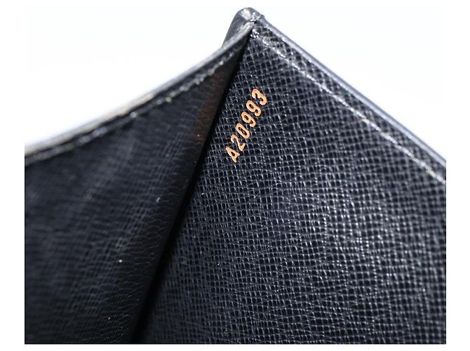 LOUIS VUITTON Borsa a Mano Epi Monceau 28 Nera M52122 LV Auth bs31100 Nero - vista 12