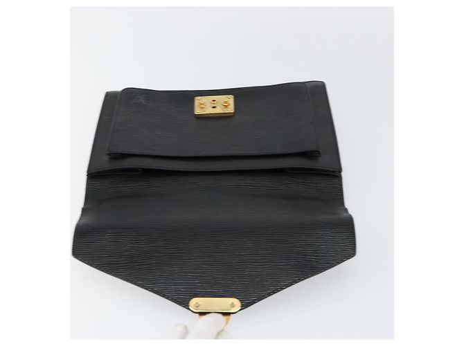 LOUIS VUITTON Borsa a Mano Epi Monceau 28 Nera M52122 LV Auth bs31100 Nero - vista 19