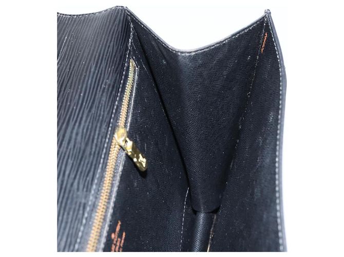 LOUIS VUITTON Borsa a Mano Epi Monceau 28 Nera M52122 LV Auth bs31100 Nero - vista 21