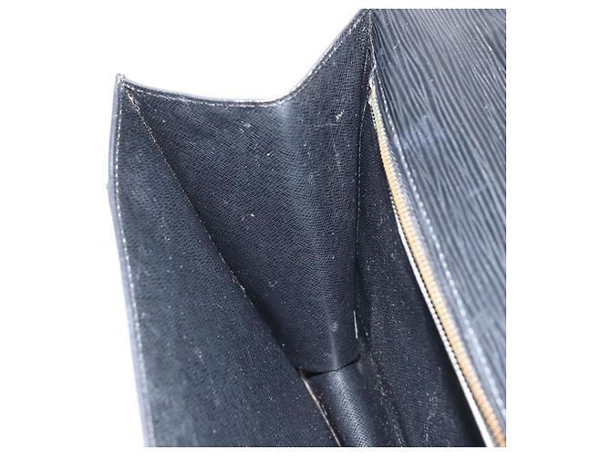 LOUIS VUITTON Borsa a Mano Epi Monceau 28 Nera M52122 LV Auth bs31100 Nero - vista 22