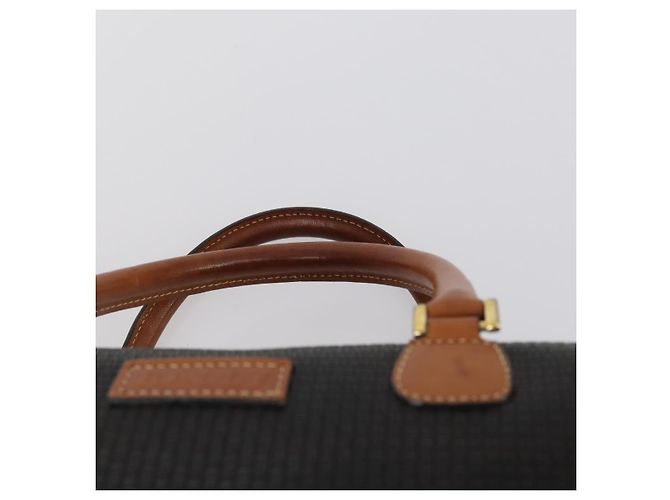 BALLY Borsa a Spalla in Pelle PVC 3 Pezzi Nero Bianco Auth 151928 - vista 13