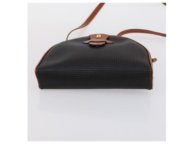 BALLY Borsa a Spalla in Pelle PVC 3 Pezzi Nero Bianco Auth 151928 - vista 21