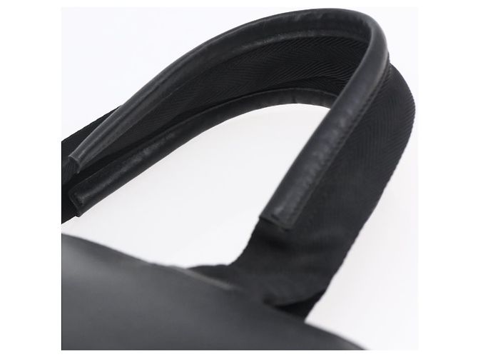 PRADA Borsa a mano in pelle nera argento Auth bs30432 Nero - vista 14