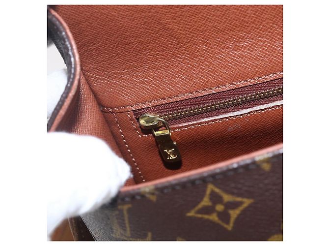 LOUIS VUITTON Borsa a Spalla Monogram Saint Cloud GM M51242 LV Auth BA8287 Monogramma - vista 22