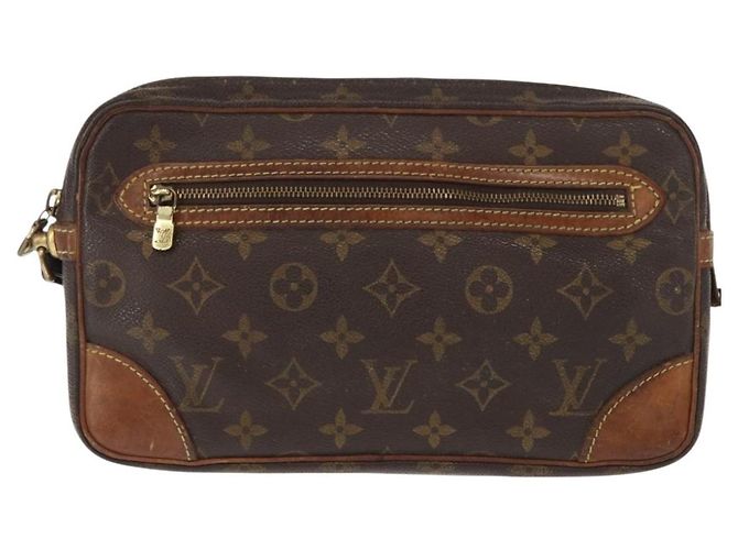 LOUIS VUITTON Clutch Marly Dragonne GM Monogram M51825 LV Auth BA8303 Monogramma - vista 13