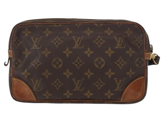LOUIS VUITTON Clutch Marly Dragonne GM Monogram M51825 LV Auth BA8303 Monogramma - vista 2