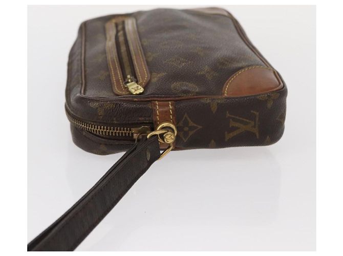 LOUIS VUITTON Clutch Marly Dragonne GM Monogram M51825 LV Auth BA8303 Monogramma - vista 4