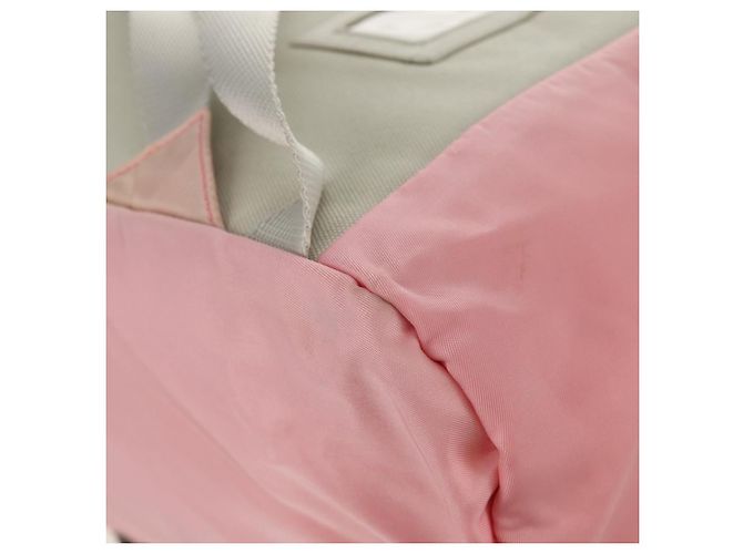 PRADA Backpack Nylon Pink Silver Auth yk19623V Silvery - view 21