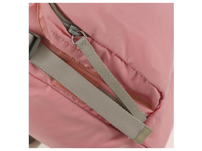 PRADA Backpack Nylon Pink Silver Auth yk19623V Silvery - view 23