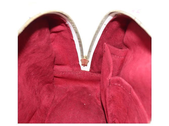 LOUIS VUITTON Monogramm Multicolor Trouville Handtasche Weiß M92663 Auth 153633SM - Ansicht 19