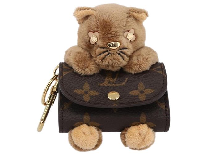 LOUIS VUITTON Portachiavi Monogram LV Carino M01561 LV Auth 154029SM - vista 13