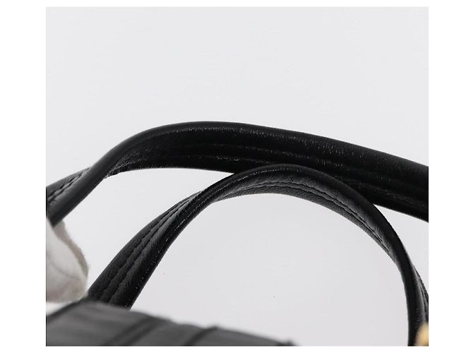 Borsa a mano Histeria GUCCI in suede nero e oro 186235 Auth 153859 D'oro - vista 8
