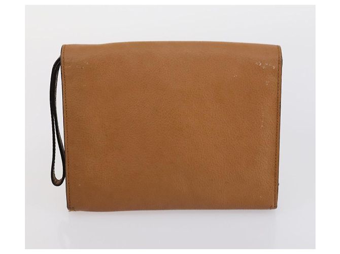 Borsa a Spalla in Pelle Salvatore Ferragamo 2 Pezzi Beige Auth 151962 - vista 11