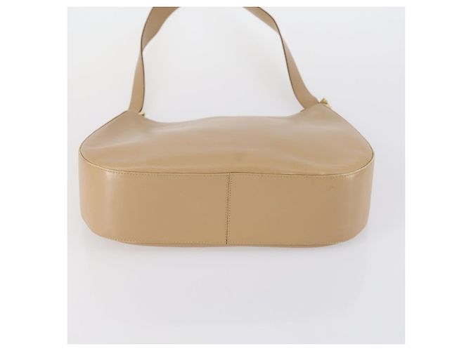Borsa a Spalla in Pelle Salvatore Ferragamo 2 Pezzi Beige Auth 151962 - vista 7