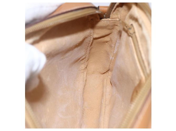 Gucci Borsa a Spalla Micro GG Supreme PVC Beige Oro 007 113 0095 Auth ka238 D'oro - vista 20