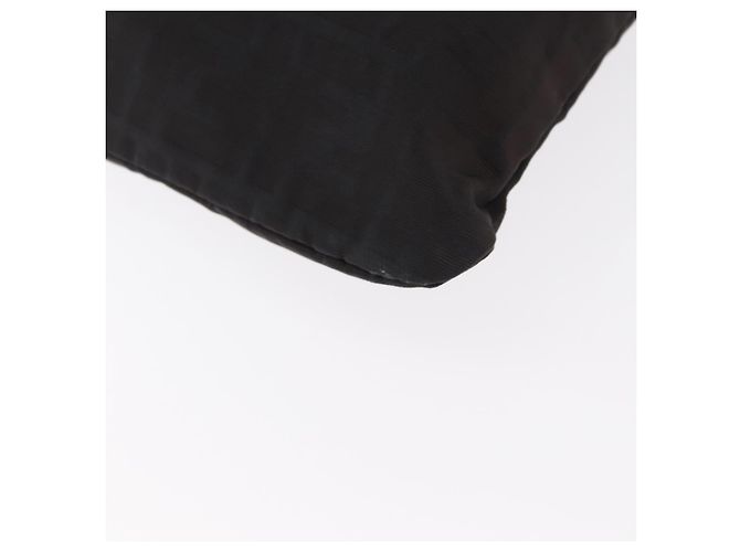 FENDI Zucca Canvas Tote Bag Schwarz Braun Auth bs31042 - Ansicht 14
