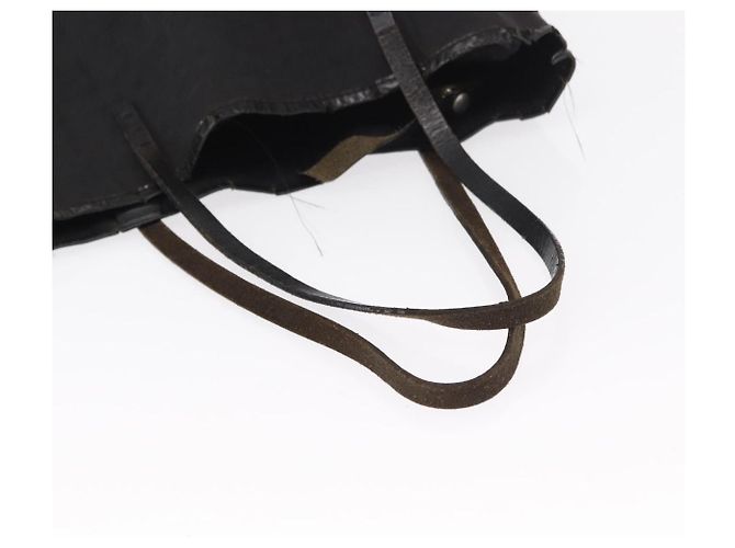 FENDI Zucca Canvas Tote Bag Schwarz Braun Auth bs31042 - Ansicht 8
