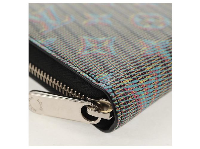 LOUIS VUITTON Portafoglio Zippy Monogram LV Pop Blu M68662 Auth LV 154107M - vista 14