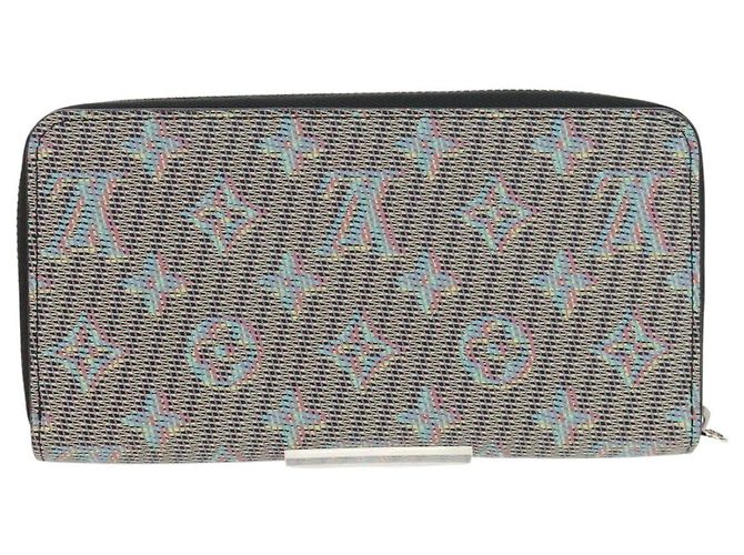 LOUIS VUITTON Portafoglio Zippy Monogram LV Pop Blu M68662 Auth LV 154107M - vista 2