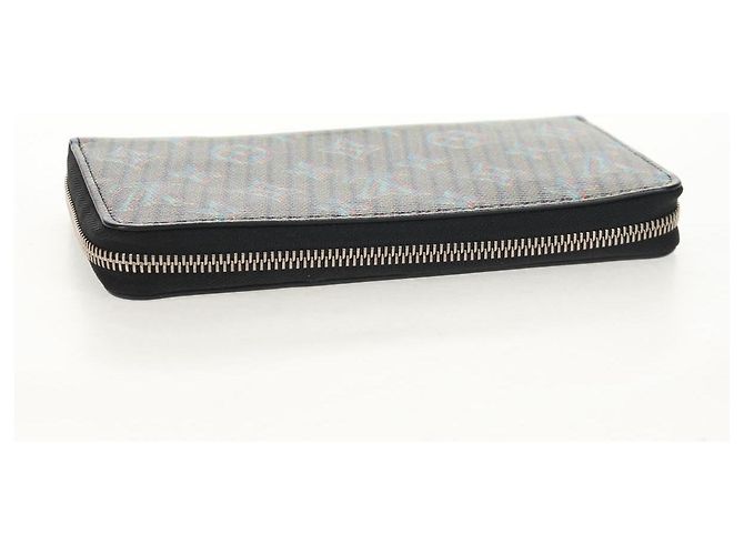 LOUIS VUITTON Portafoglio Zippy Monogram LV Pop Blu M68662 Auth LV 154107M - vista 5