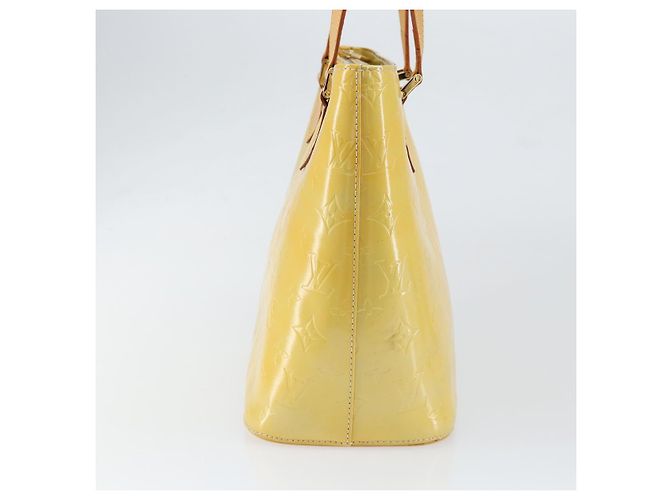 LOUIS VUITTON Borsa a Mano Monogram Vernis Houston Grigio M91053 LV Auth th6475 - vista 4