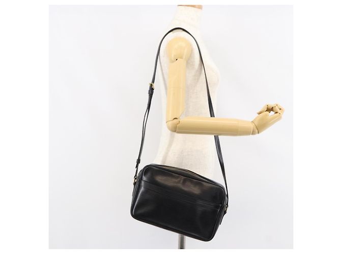 LOUIS VUITTON Borsa a Spalla Epi Trocadero 27 Nera M52312 LV Auth yk19886 Nero - vista 24