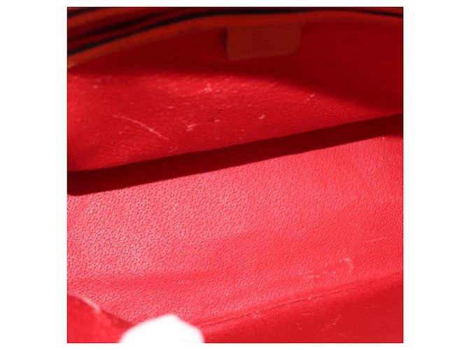 Céline Borsa a mano CELINE in pelle giallo oro Auth gh1094 D'oro - vista 11