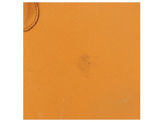 Céline Borsa a mano CELINE in pelle giallo oro Auth gh1094 D'oro - vista 3