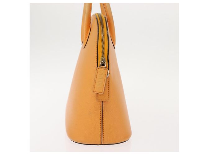 Céline Borsa a mano CELINE in pelle giallo oro Auth gh1094 D'oro - vista 5