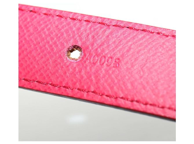 LOUIS VUITTON Multicolor Gürtel LV Bedruckte Initialen M9631 LV Auth 154955V Schwarz - Ansicht 11