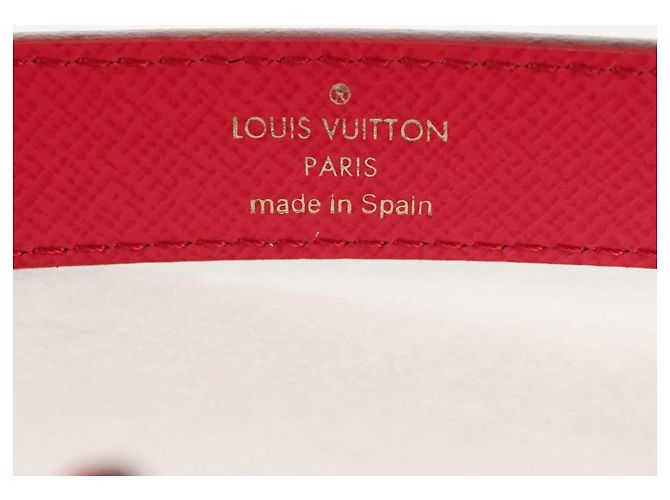 LOUIS VUITTON Multicolor Gürtel LV Bedruckte Initialen M9631 LV Auth 154955V Schwarz - Ansicht 15