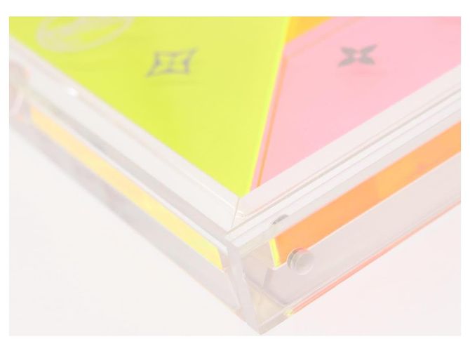 Verre Puzzle Domino Transparent LOUIS VUITTON GI0480 LV Auth 155102M - vue 10