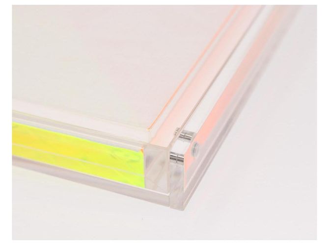 Verre Puzzle Domino Transparent LOUIS VUITTON GI0480 LV Auth 155102M - vue 15